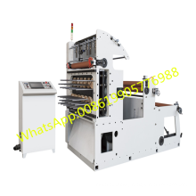 Coffee paper cup making printing and punching machine